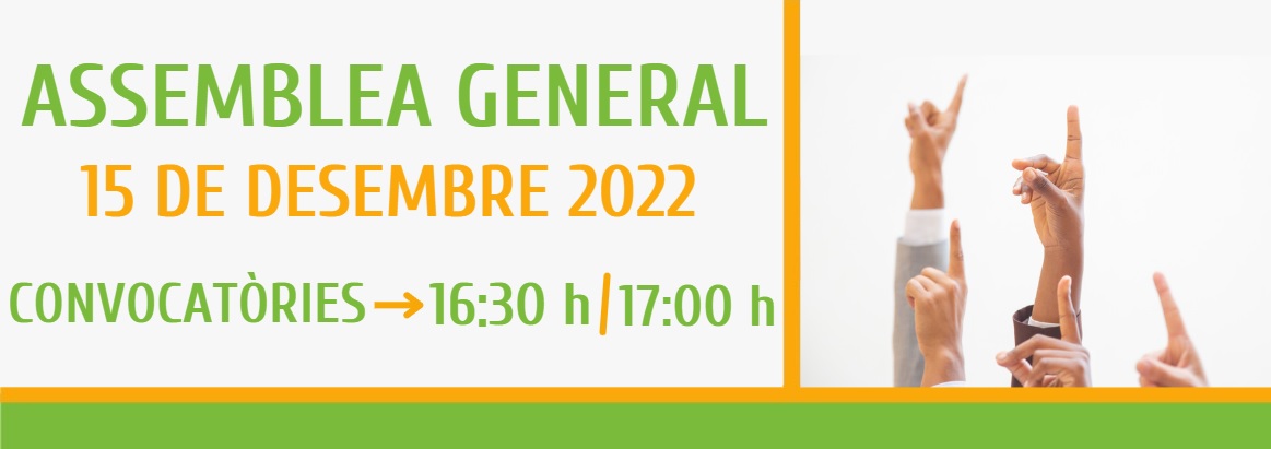 Assemblea General Ordinària de la Societat Catalana de Medicina Familiar i Comunitària (15/12/2022)