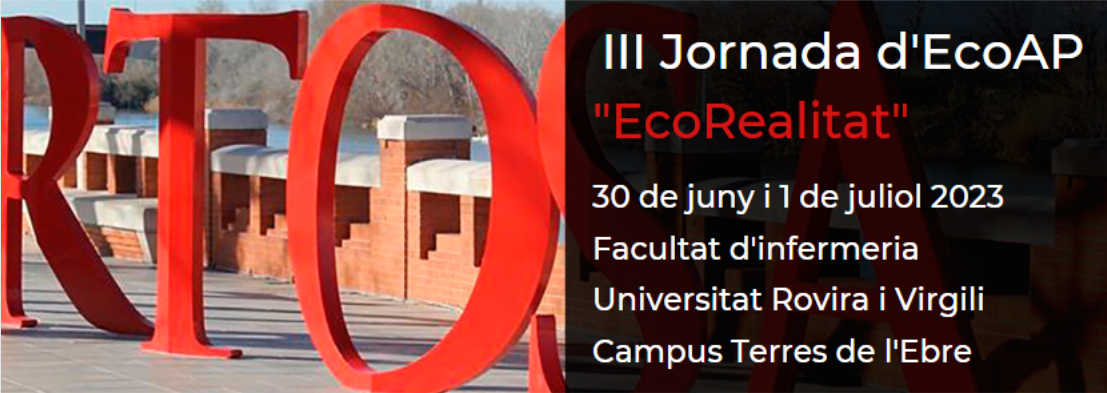 III Jornada EcoAP: “EcoRealitat”