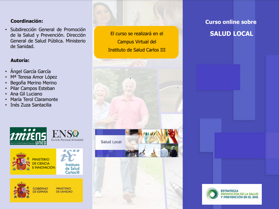 8ª edición del Curso online de Salud Local