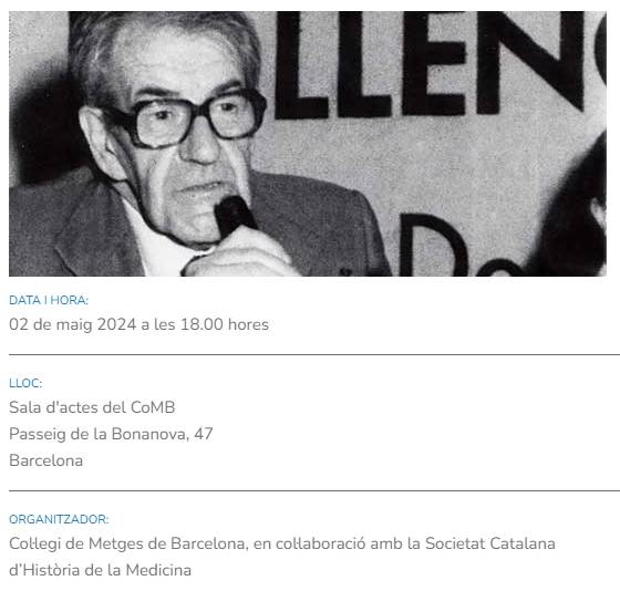 Acte inauguració Any Dr. Jordi Gol Gurina (1924-1985)