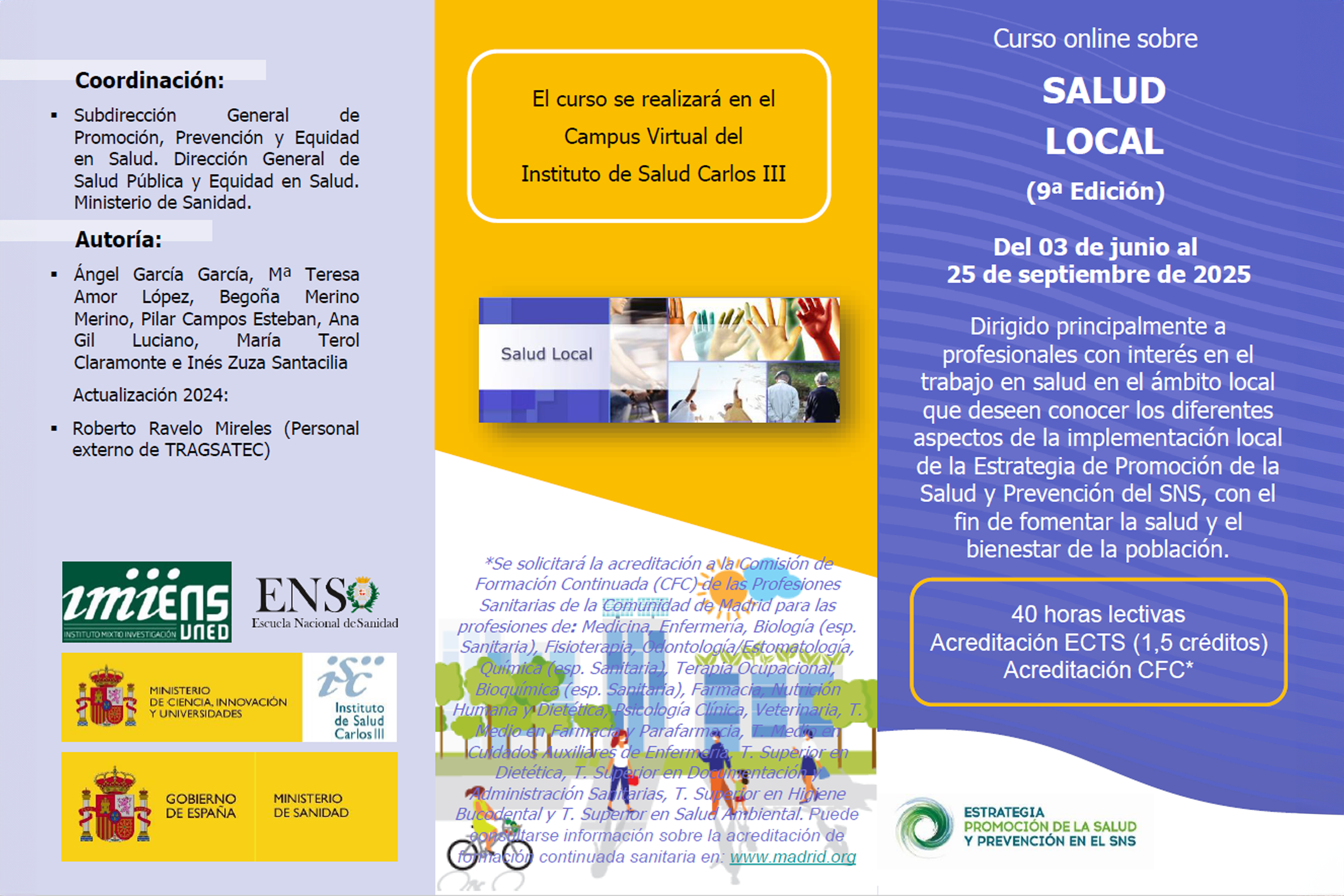 9a edició del Curso de Salud Local