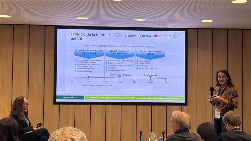VIII Jornada VIH: Avançant cap a una atenció integral, compartida i centrada en la persona