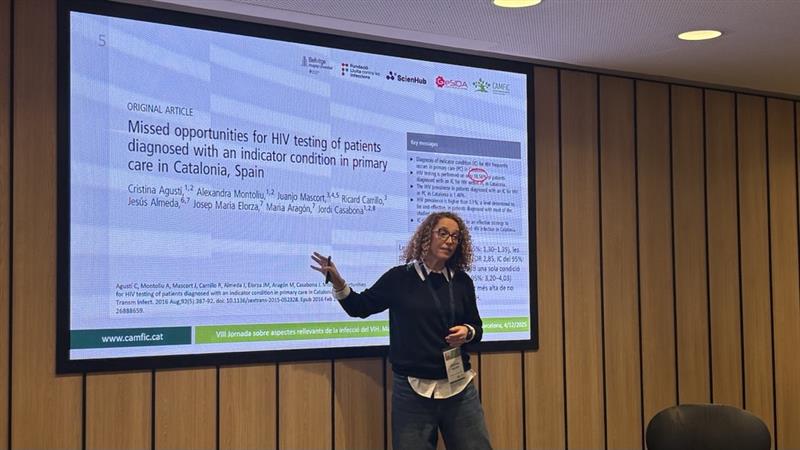 VIII Jornada VIH: Avançant cap a una atenció integral, compartida i centrada en la persona