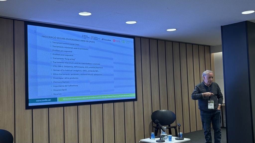 VIII Jornada VIH: Avançant cap a una atenció integral, compartida i centrada en la persona
