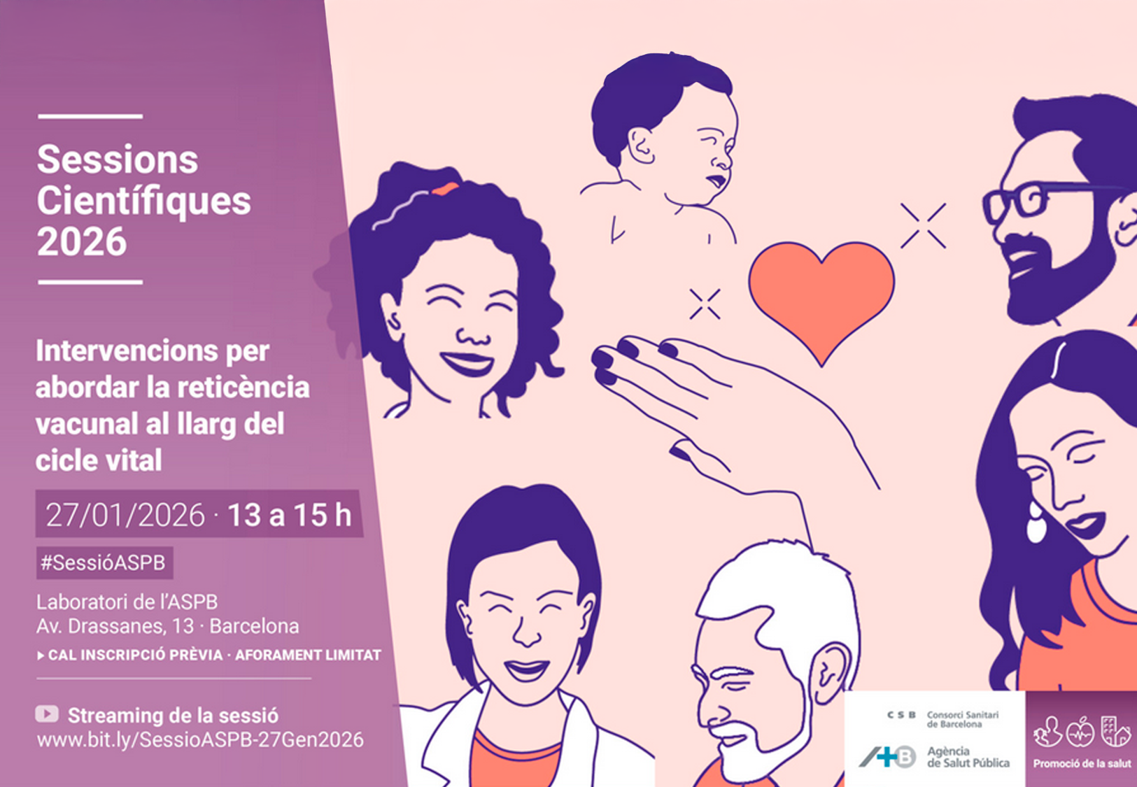 Intervencions per abordar la reticència vacunal al llarg del cicle vital