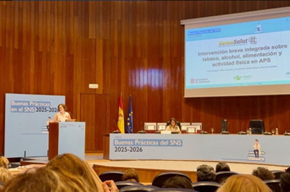El programa SumaSalut, distingit amb el màxim reconeixement estatal en promoció de la salut i prevenció