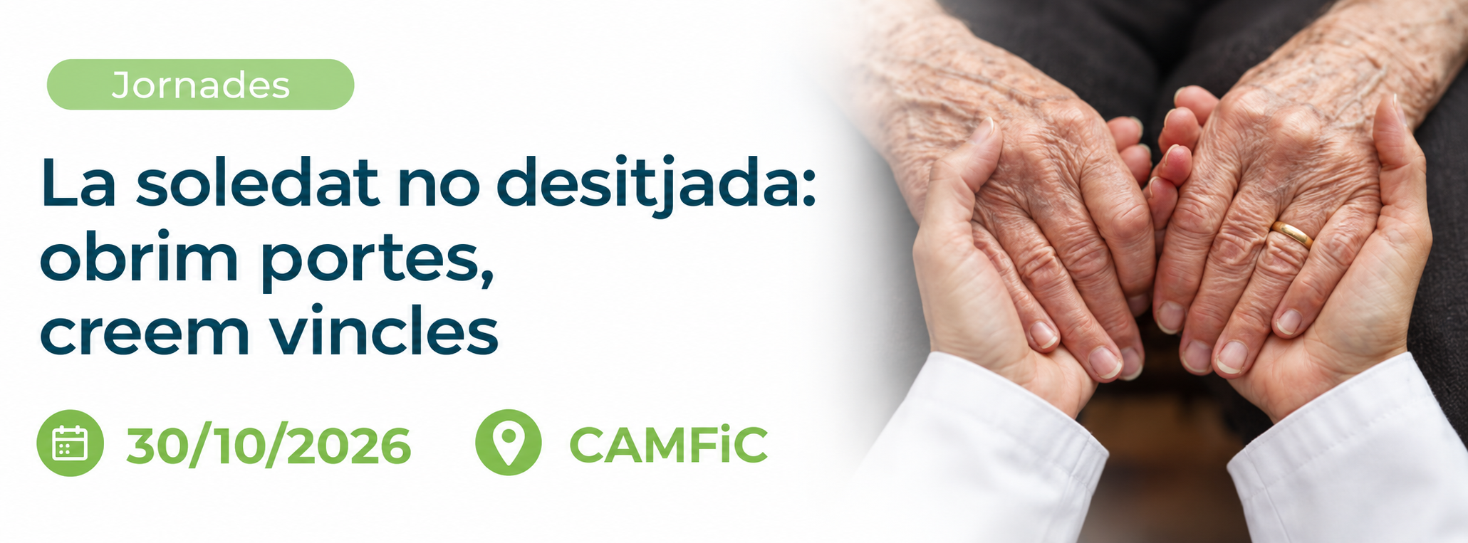 Jornada La soledat no desitjada: obrim portes, creem vincles