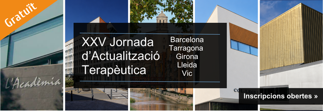 Ja estan disponibles les inscripcions de la Jornada d’ActualitzacióTerapèutica