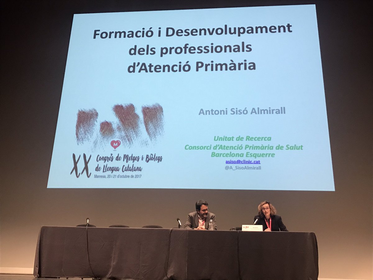 CAMFiC participa en el XX Congrés de Metges i Biòlegs de Llengua Catalana