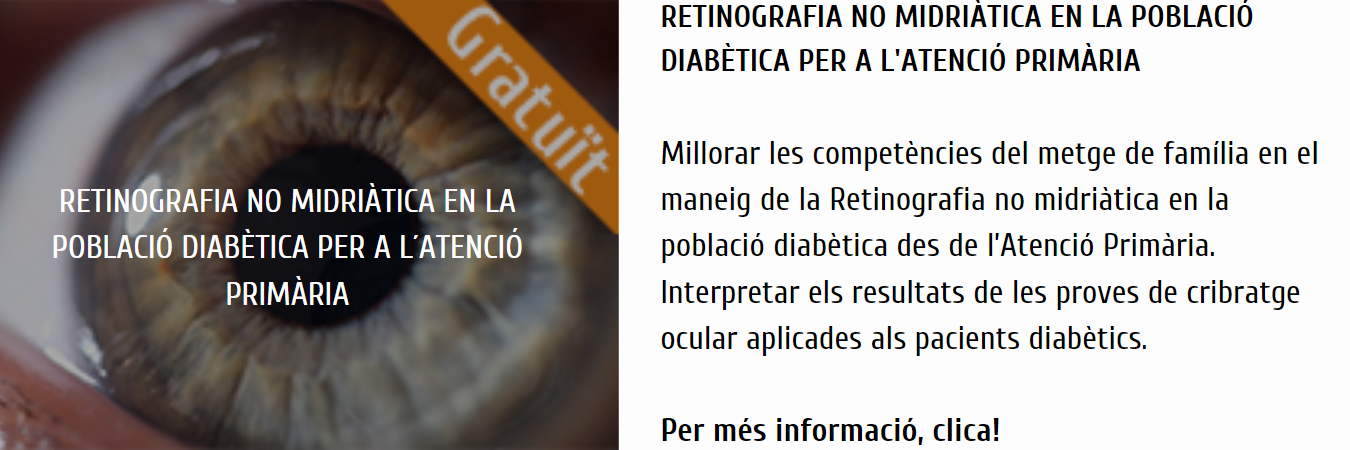 Retinografia no midriàtica en la població diabètica per a l'Atenció primària